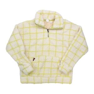 Roxy Cream and Yellow Teddy Jacket medium